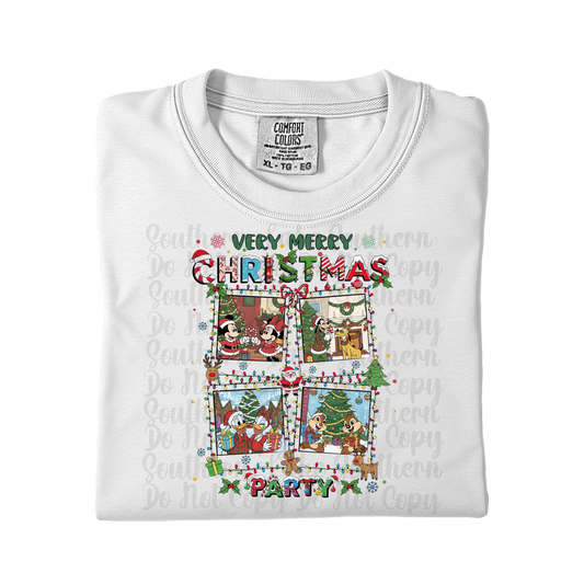 Very Merry Christmas Party DTF Single Print