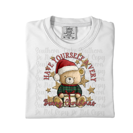 Have Yourself A Very Beary Christmas DTF Single Print
