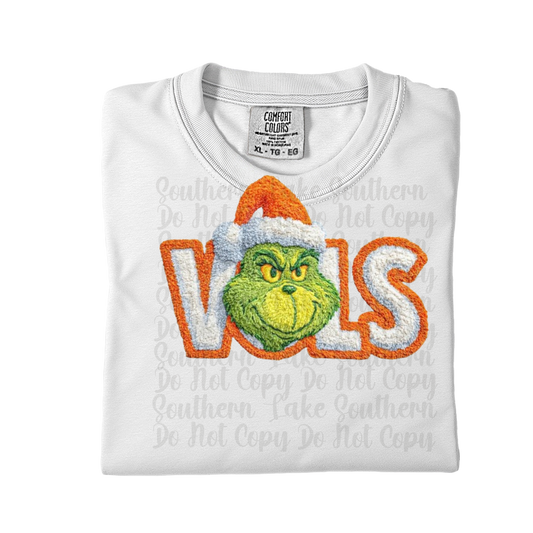 Vols Grinch Faux DTF Single Print