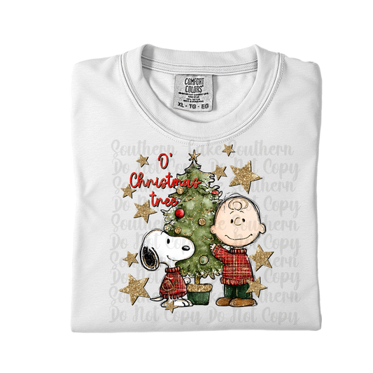 O'Christmas Tree DTF Single Print