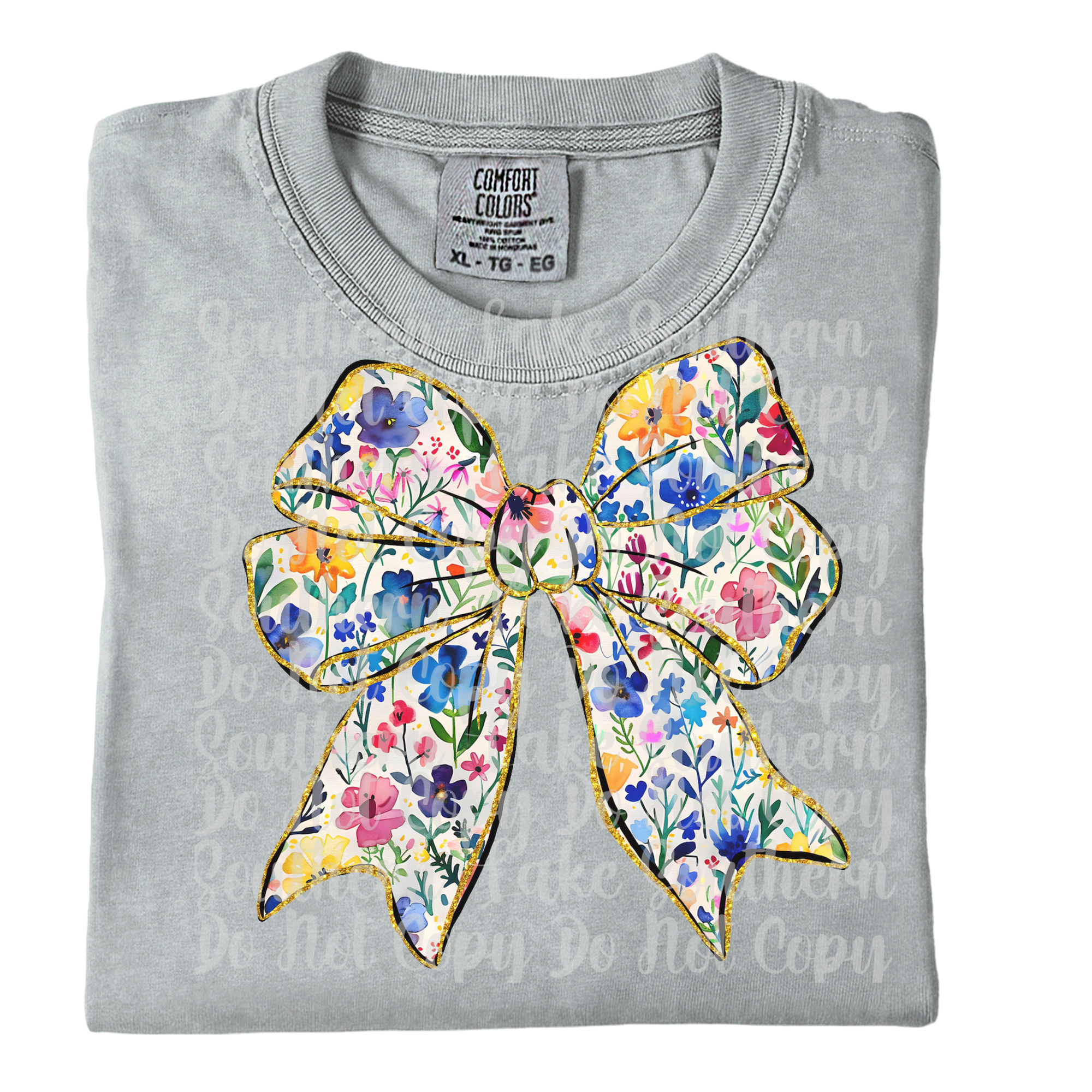 Spring Bow Single DTF Print