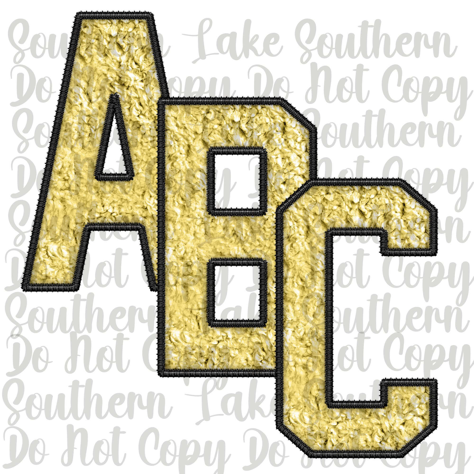 Chinelle Yellow Alpha Digital Set 0-Z