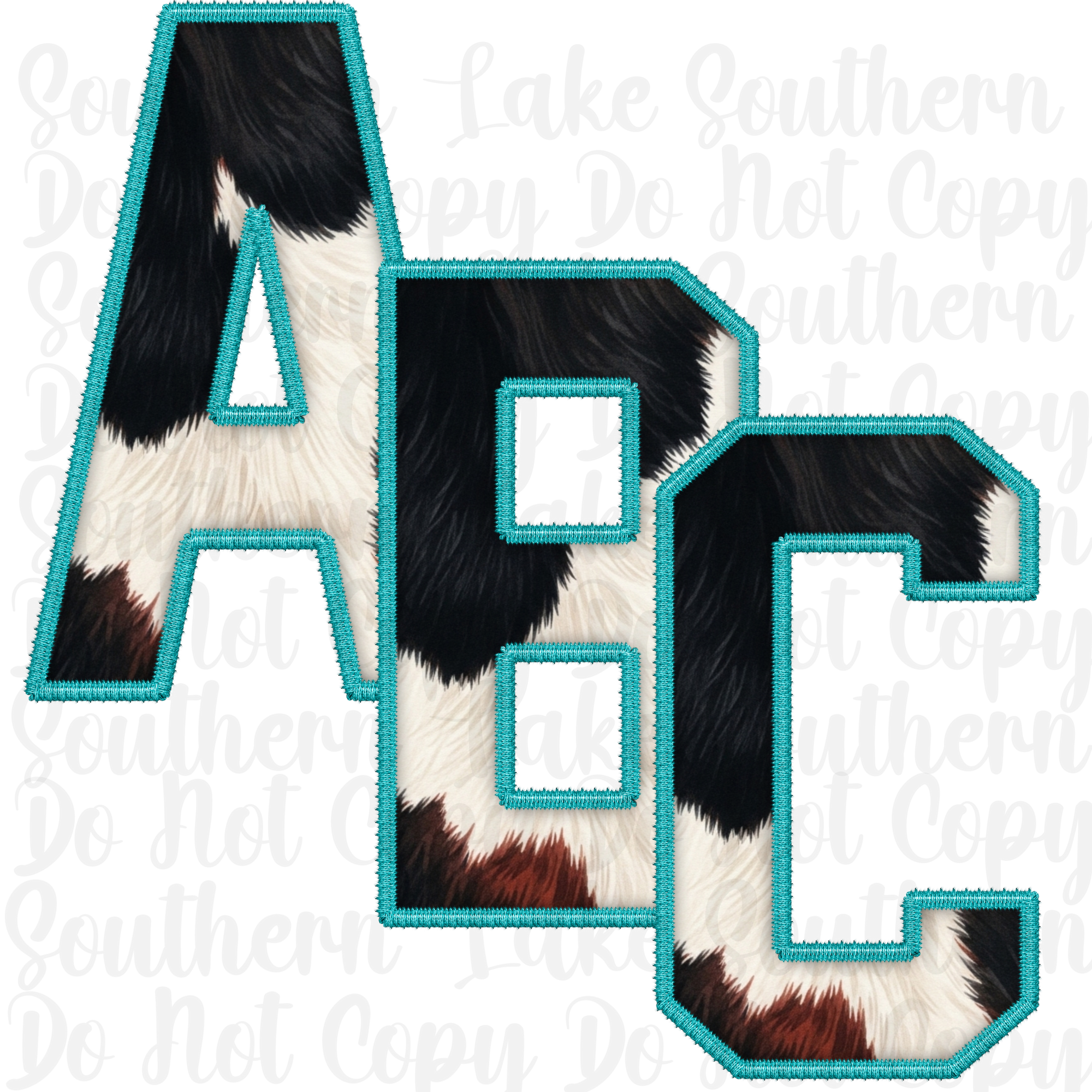 Cow Fur Alpha Digital Set