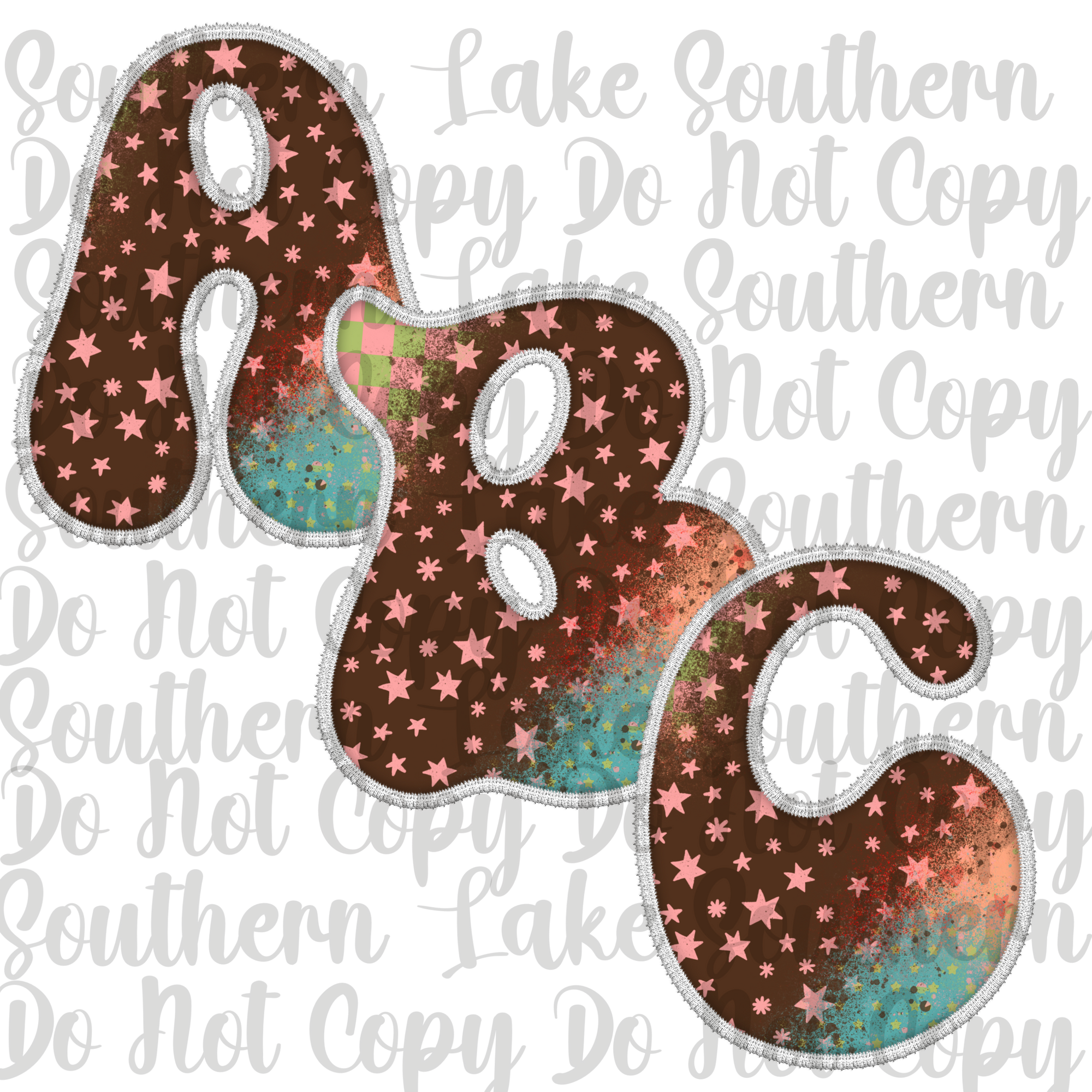 Boho Groovy 1 Alpha Digital Download