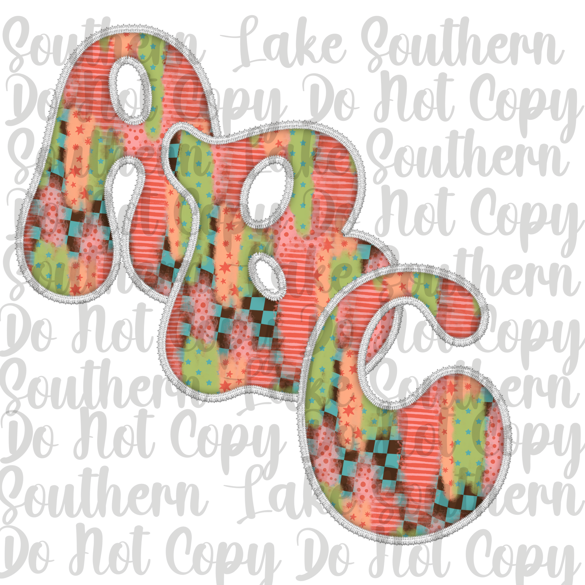 Boho 3 Alpha Set Digital Download