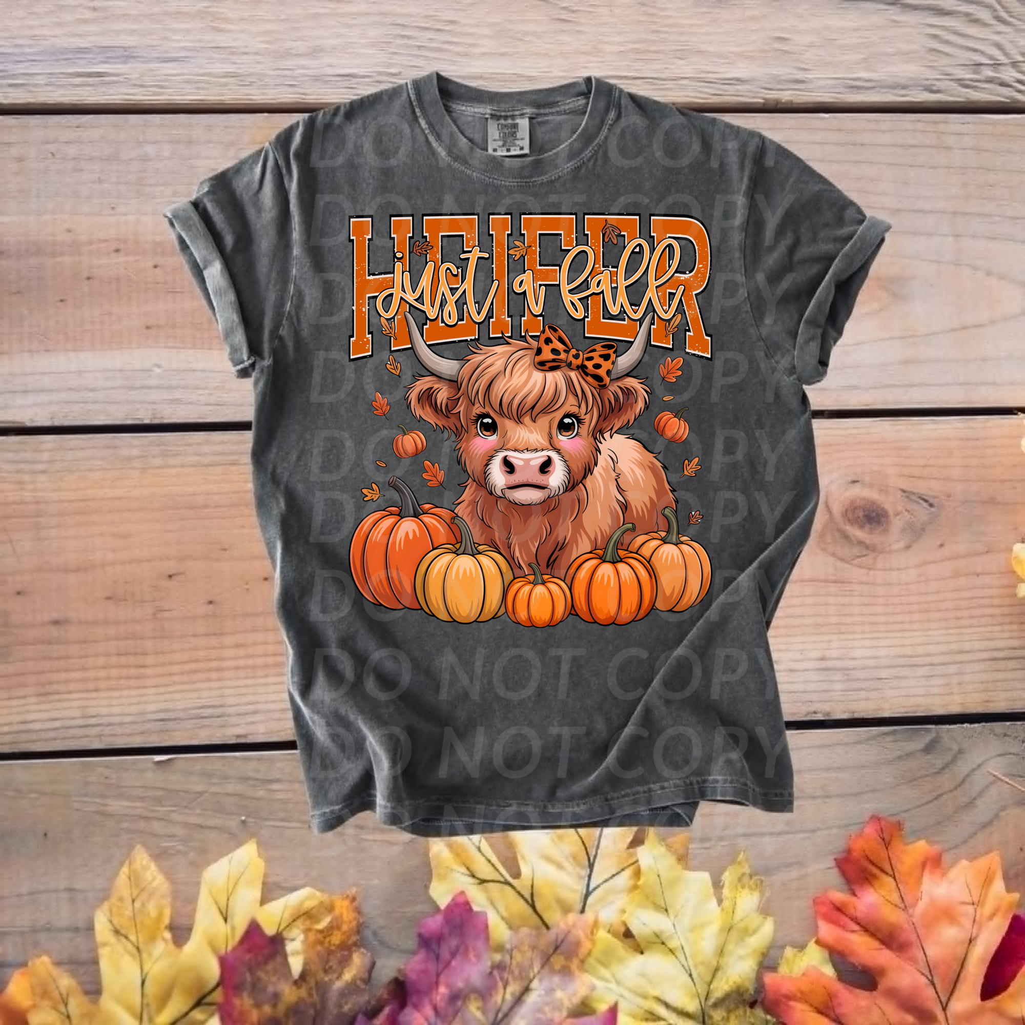 Just A Fall Heifer...DTF Single Print