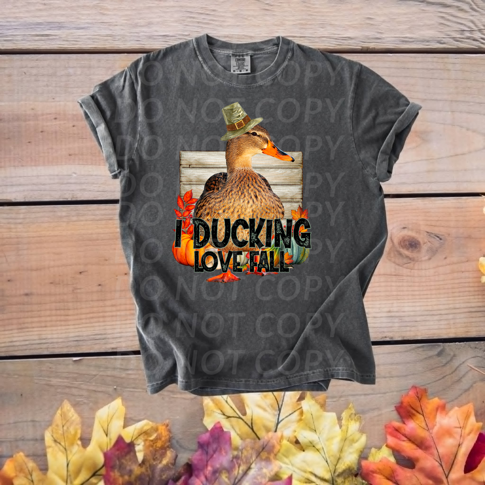 Ducking Love Fall ...DTF Single Print
