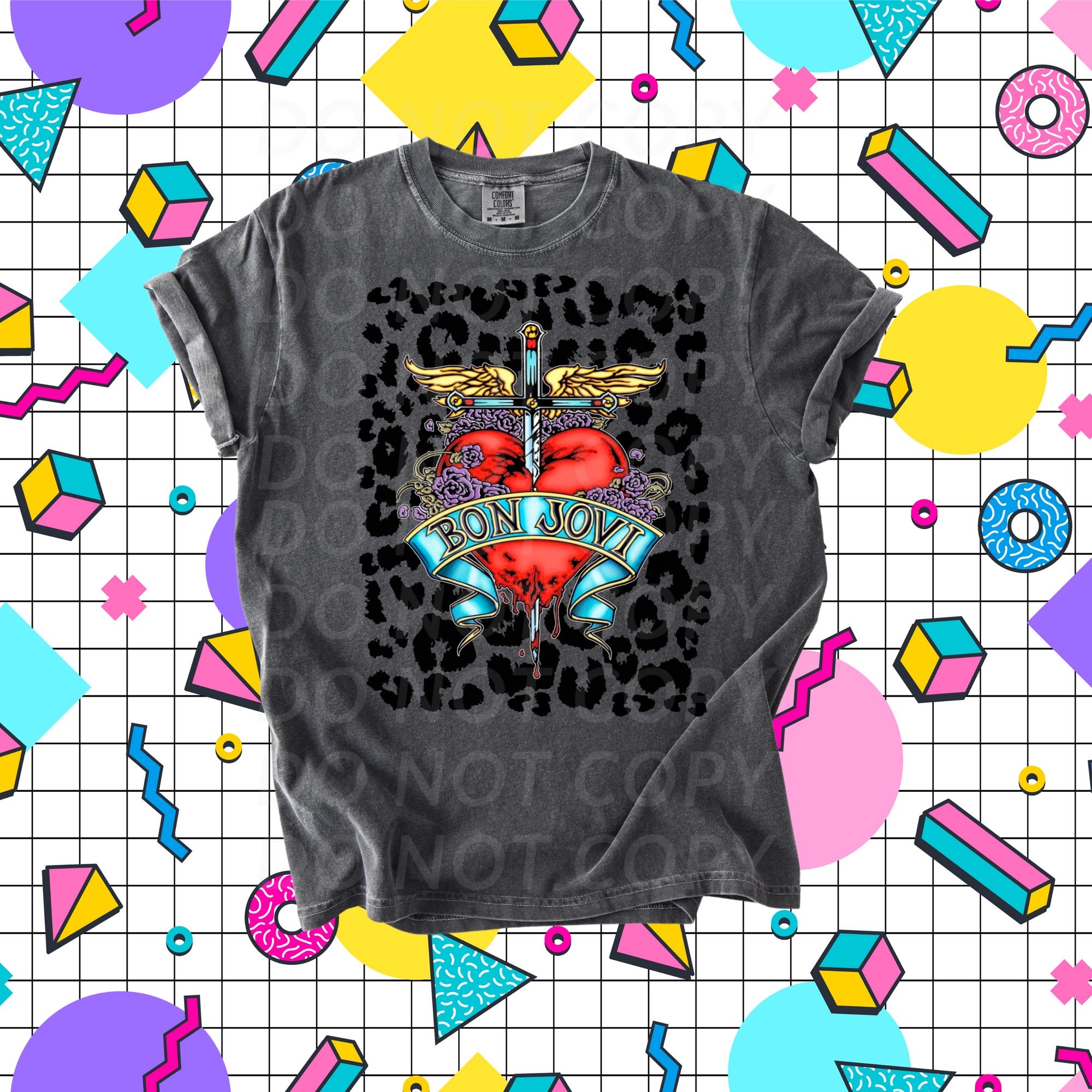 Bon Jovi...DTF Single Print