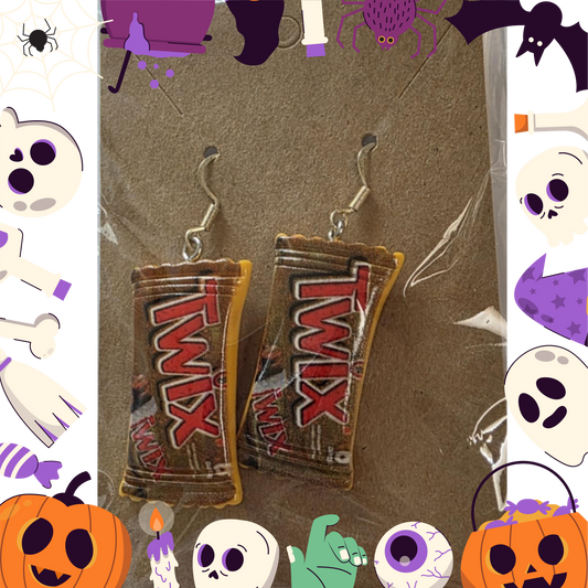 Kit Kat Earrings (Acrylic)
