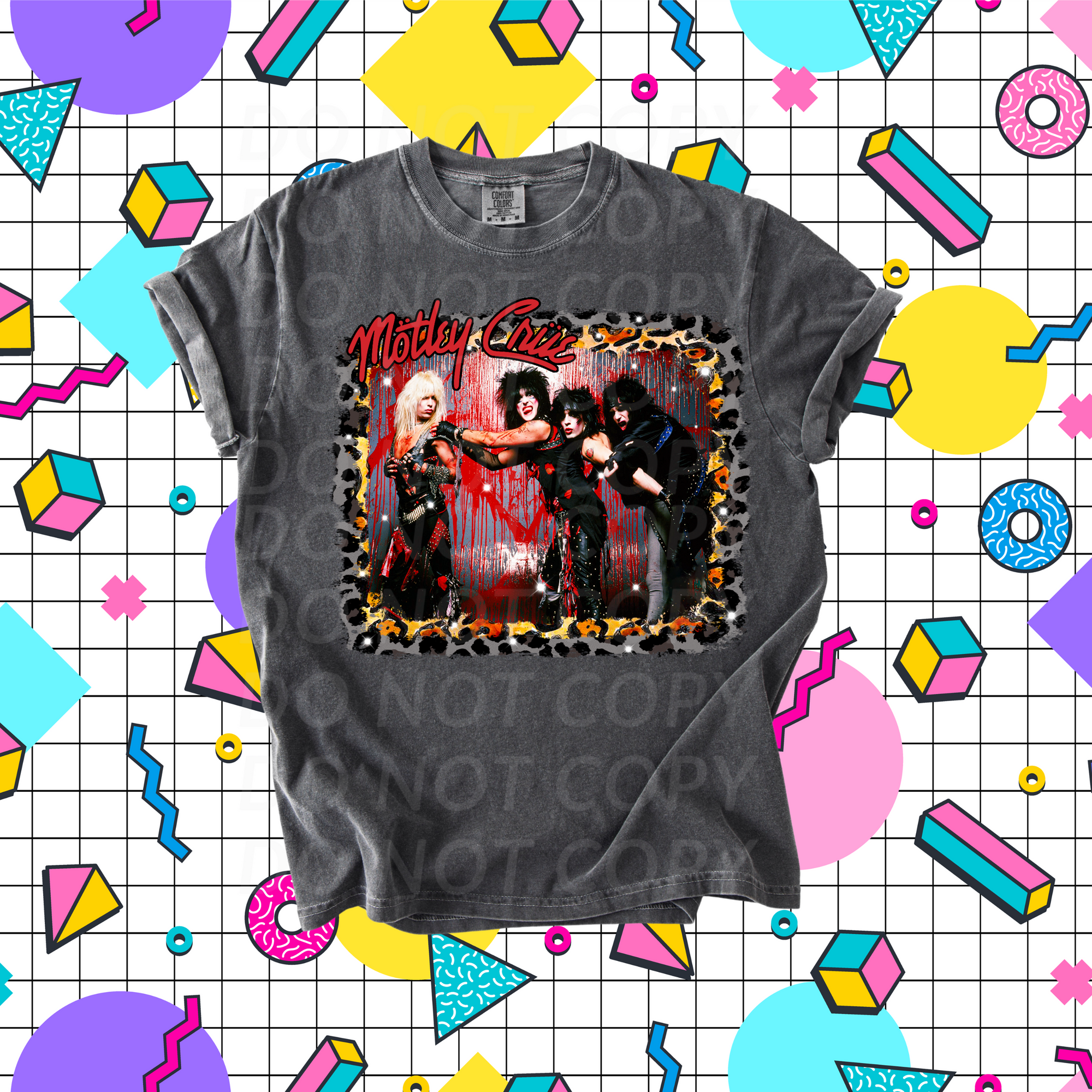 Motley Crue...DTF Single Print