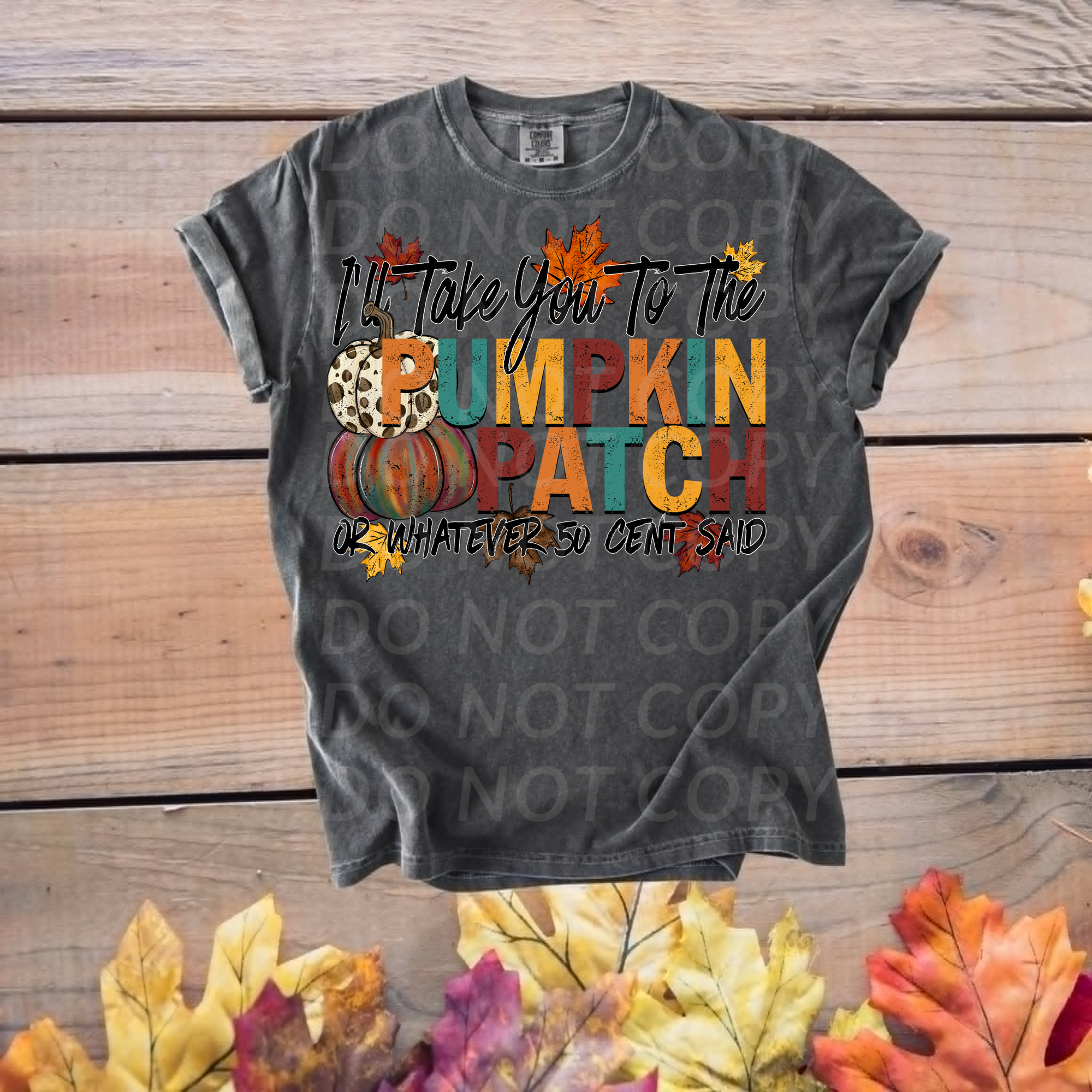 Ill Take You to The Pumpkin Patch...DTF Single Print