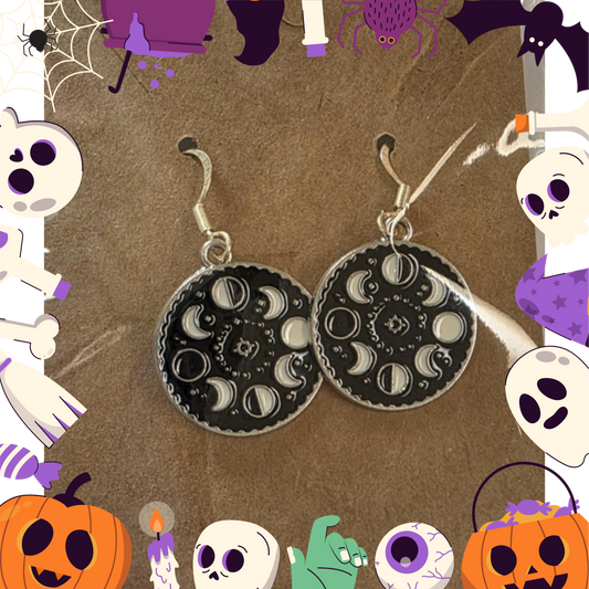 Celestial Moon Earrings