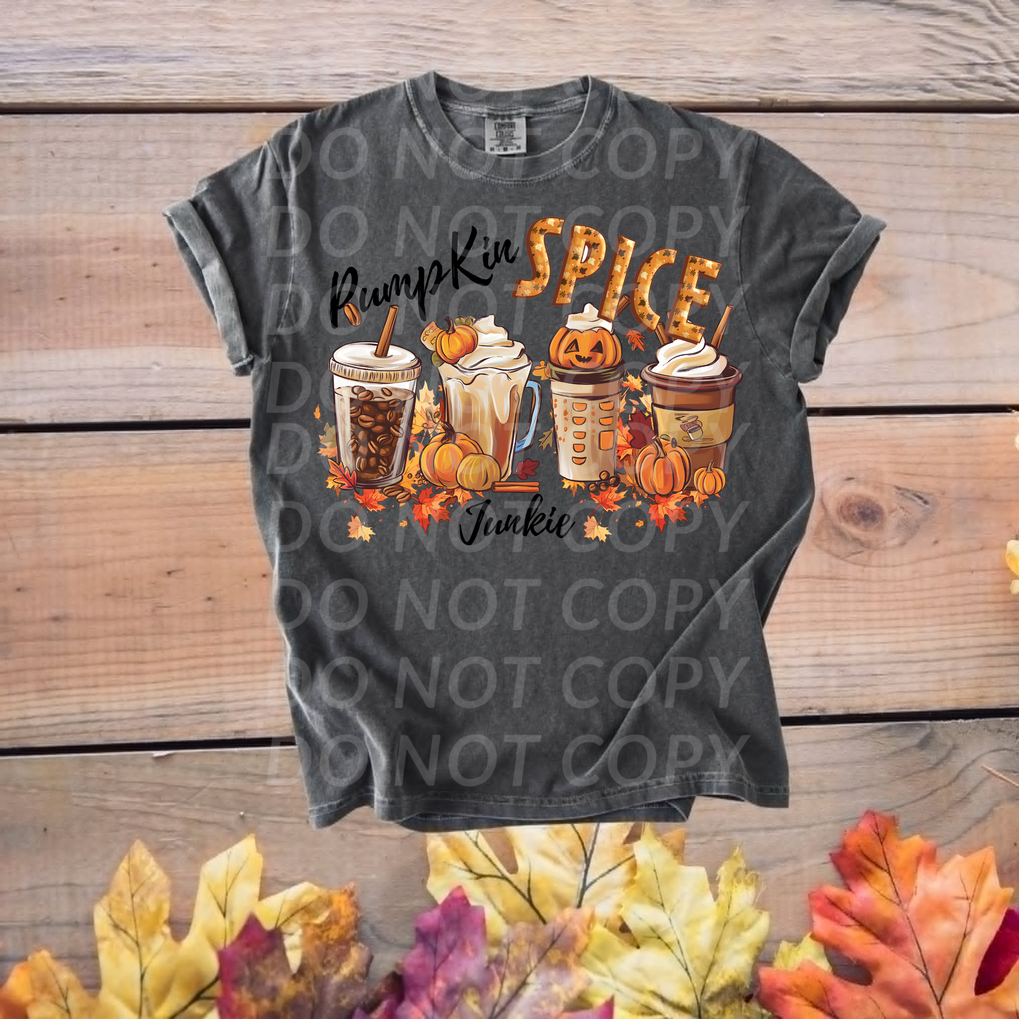 Pumpkin Spice Junkie...DTF Single Print