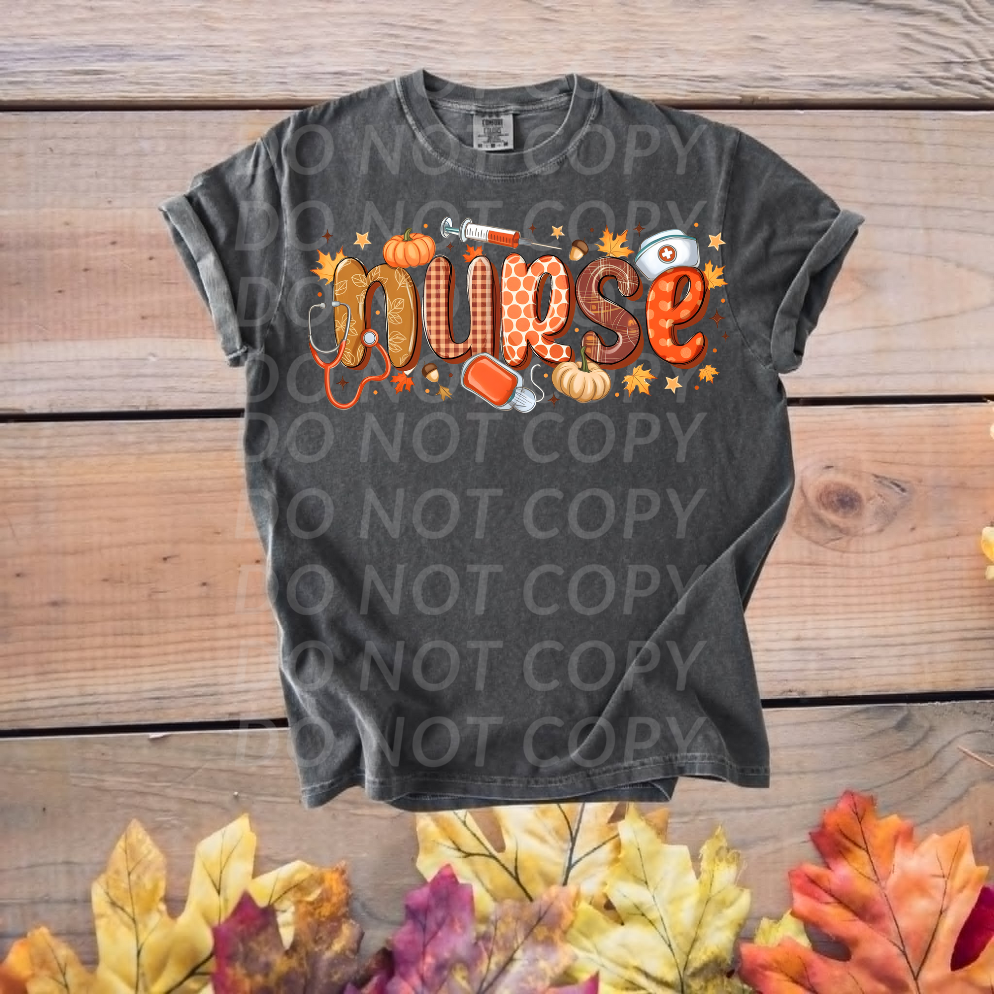 Fall Nurse...DTF Single Print