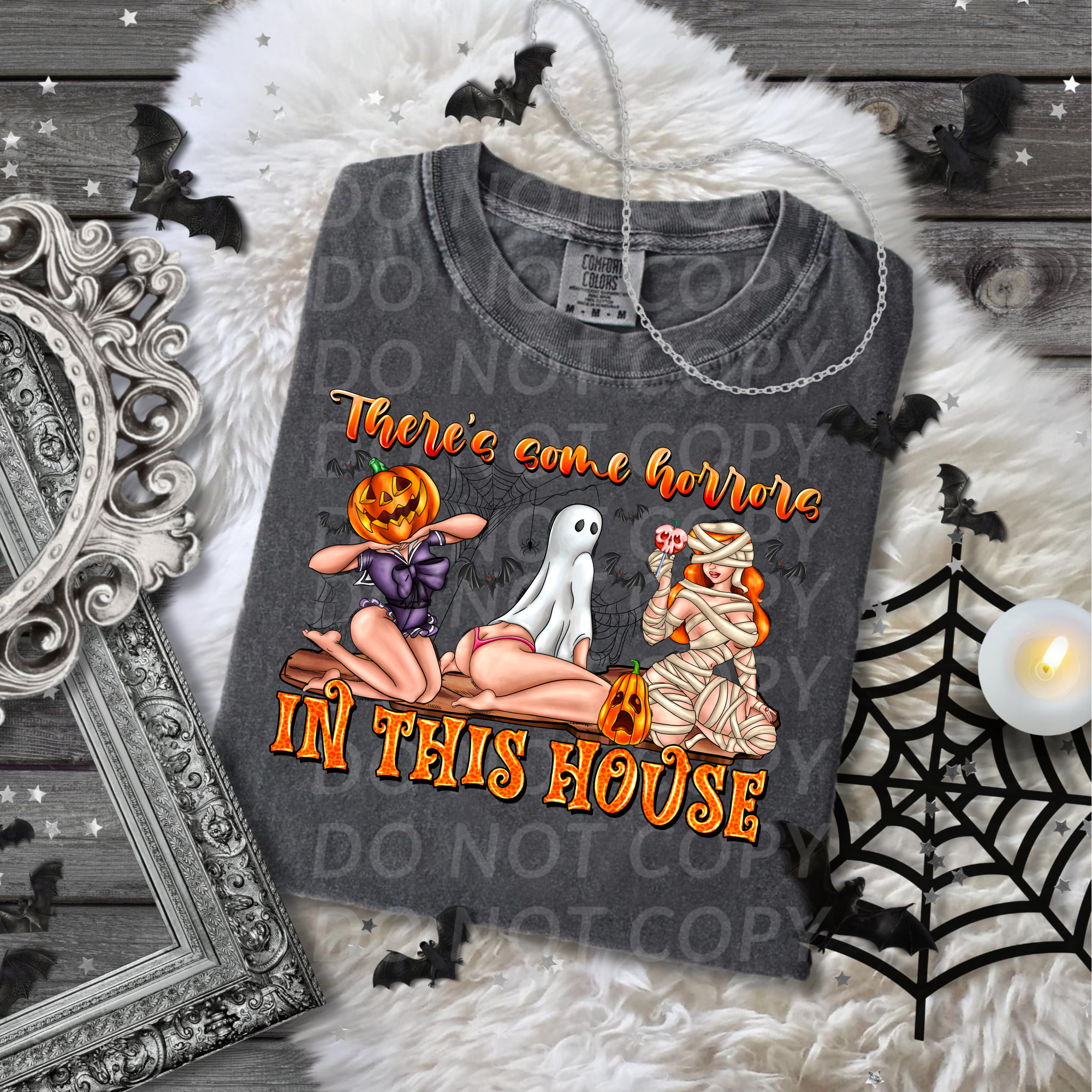 There's Some Horrors in this House...DTF Single Print
