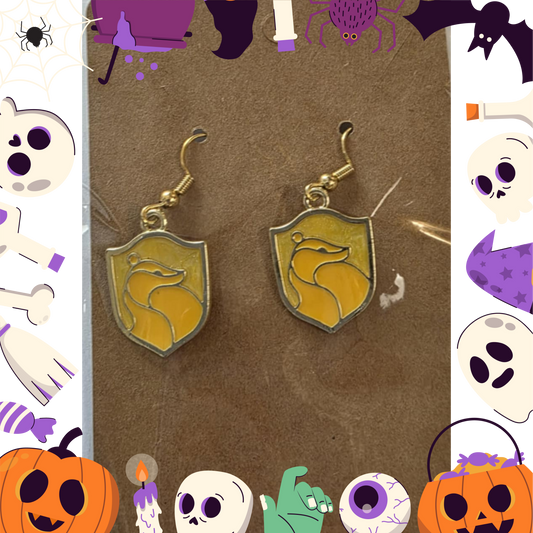 Harry Potter Hufflepuff Earrings