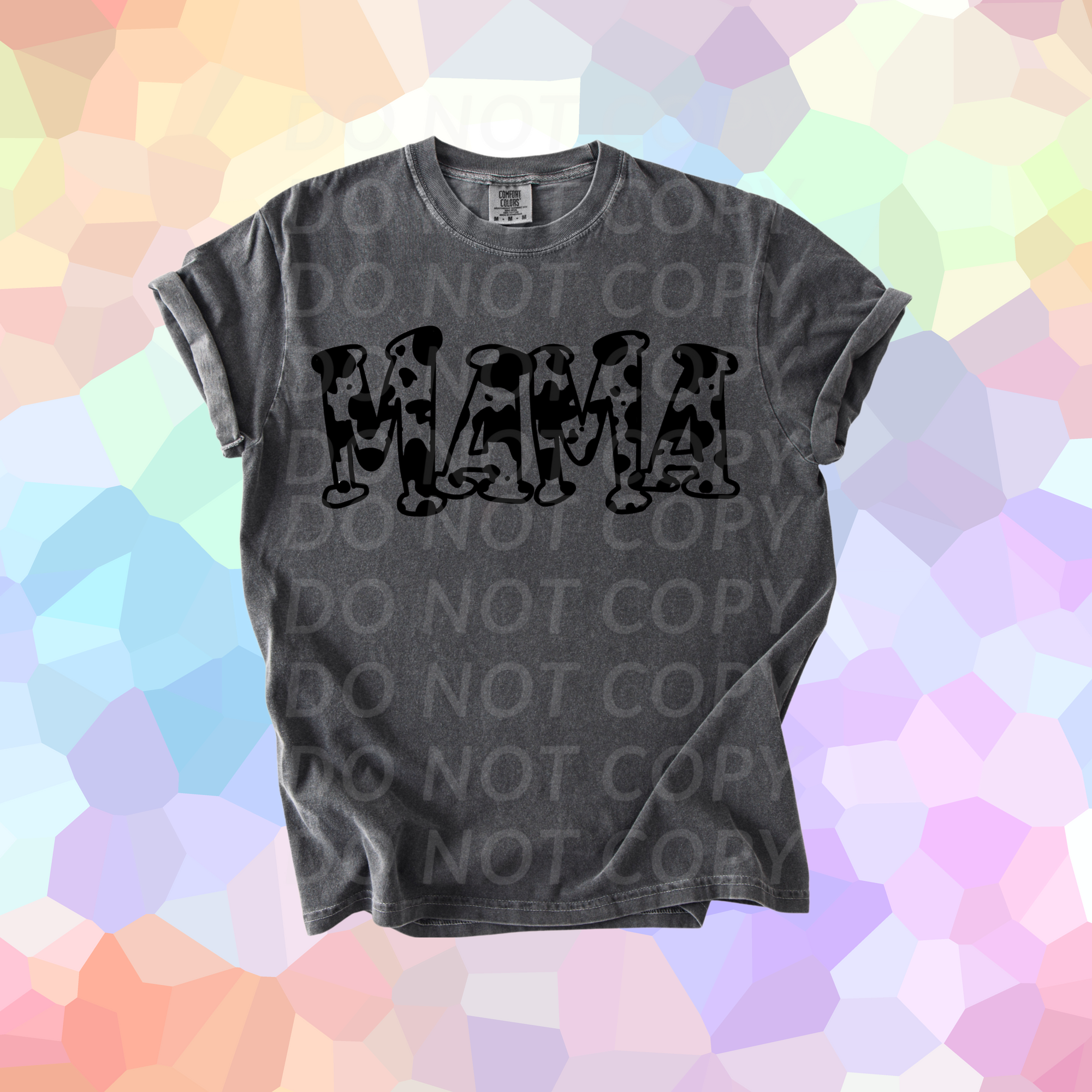 Cow Print Mama... DTF Single Print