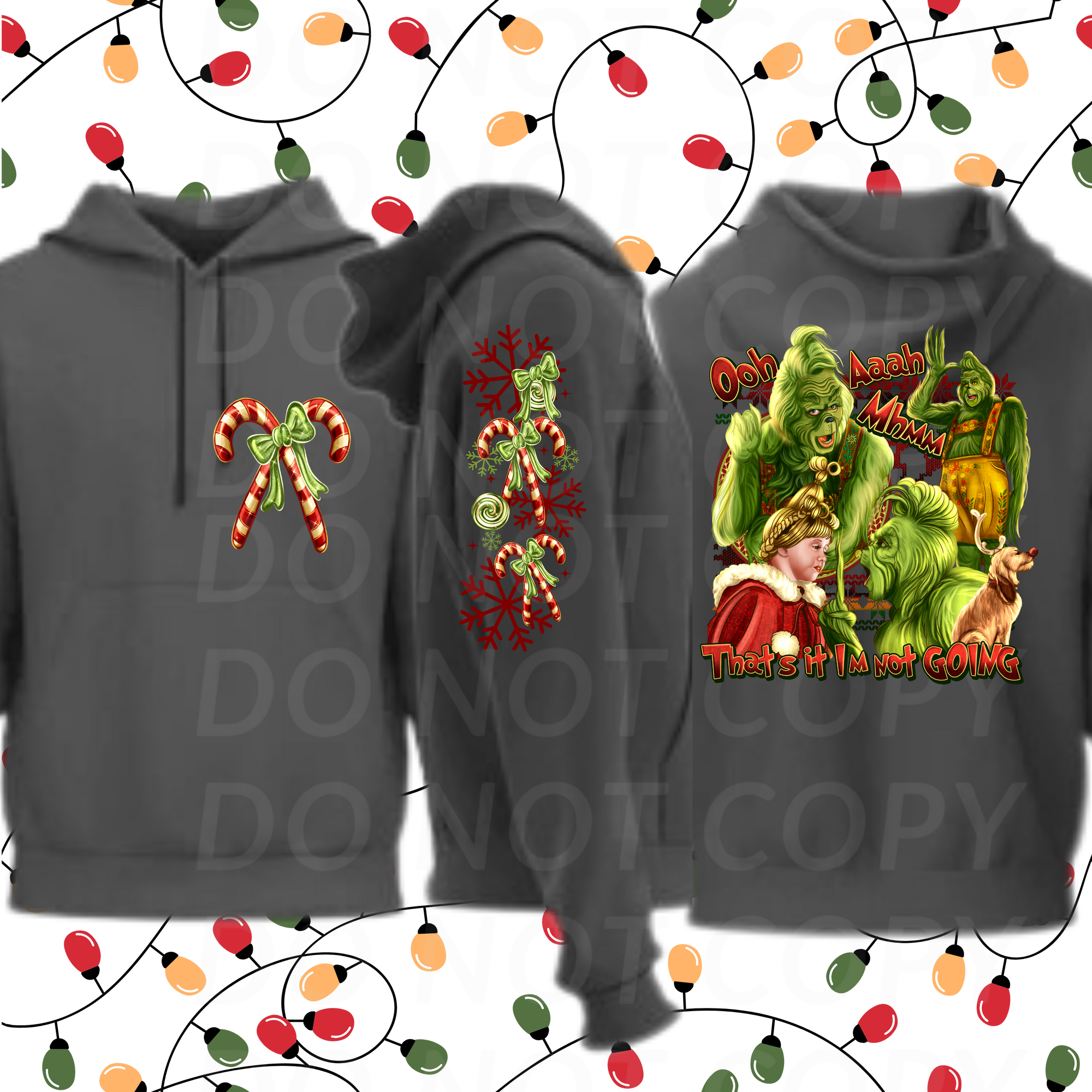 Grinch Set...DTF Single Print