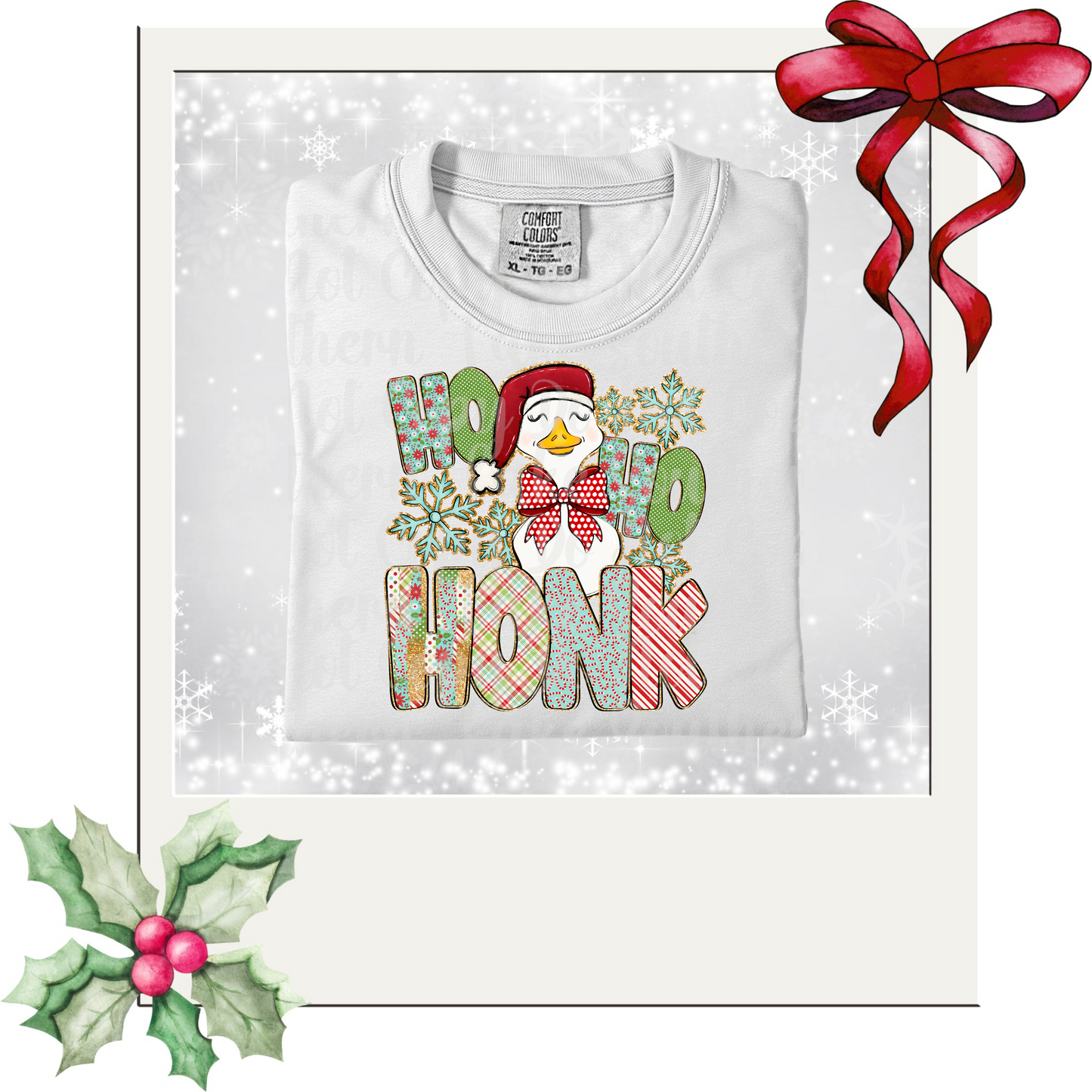 Ho Ho Honk DTF Single Print