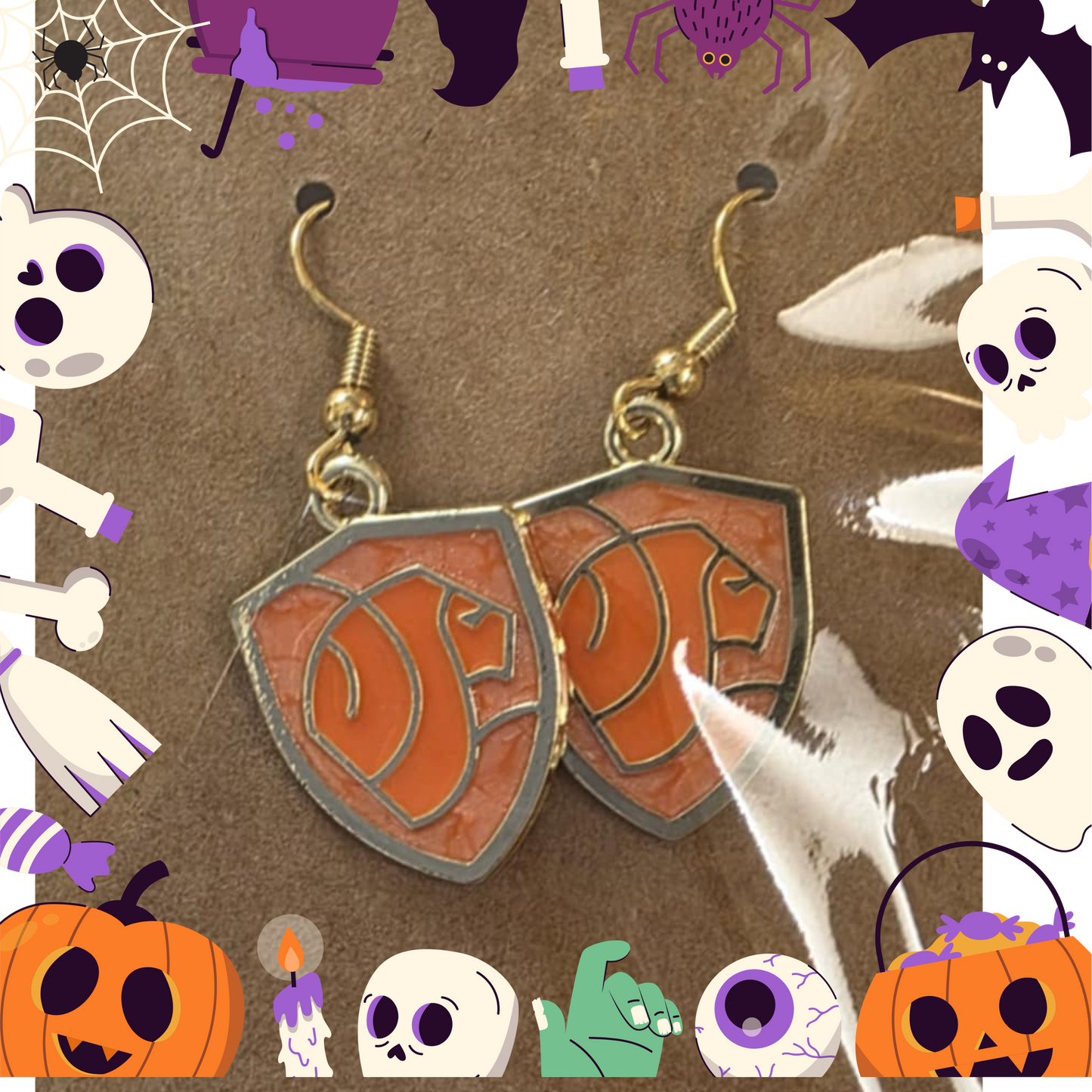 Harry Potter Gryffindor Earrings