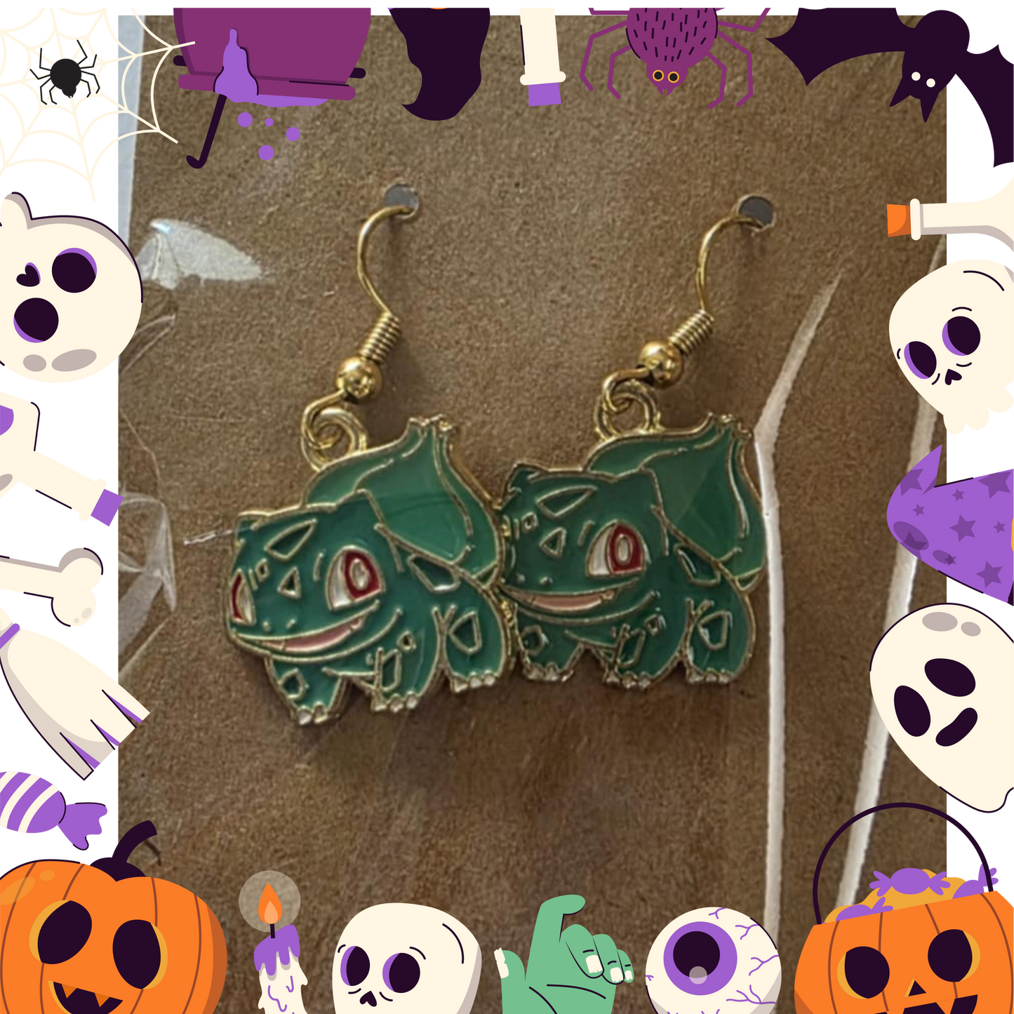 Bulbasaur Earrings