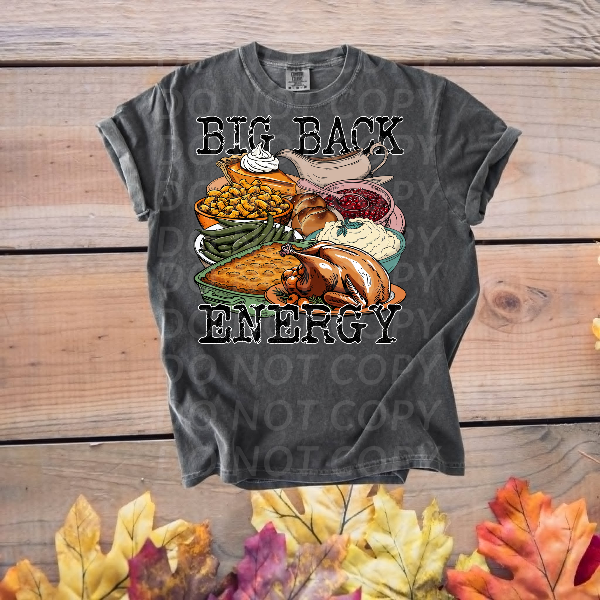 Big Back Energy ...DTF Single Print