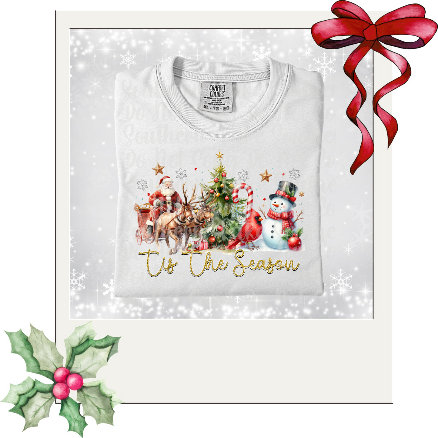 Tis the Season DTF Single Print