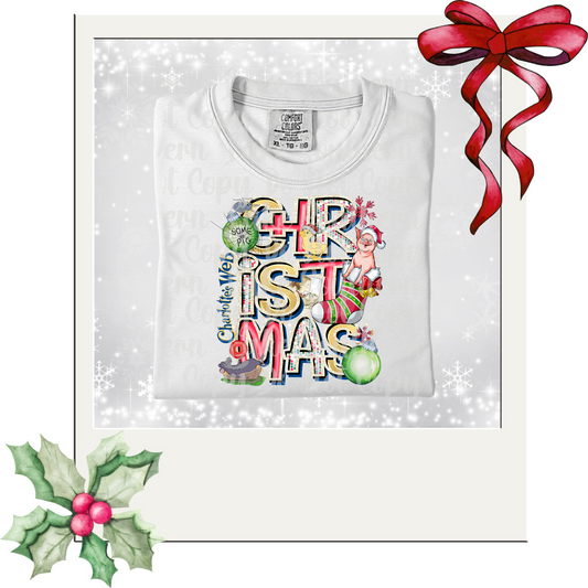 Charlottes Web Christmas DTF Single Print