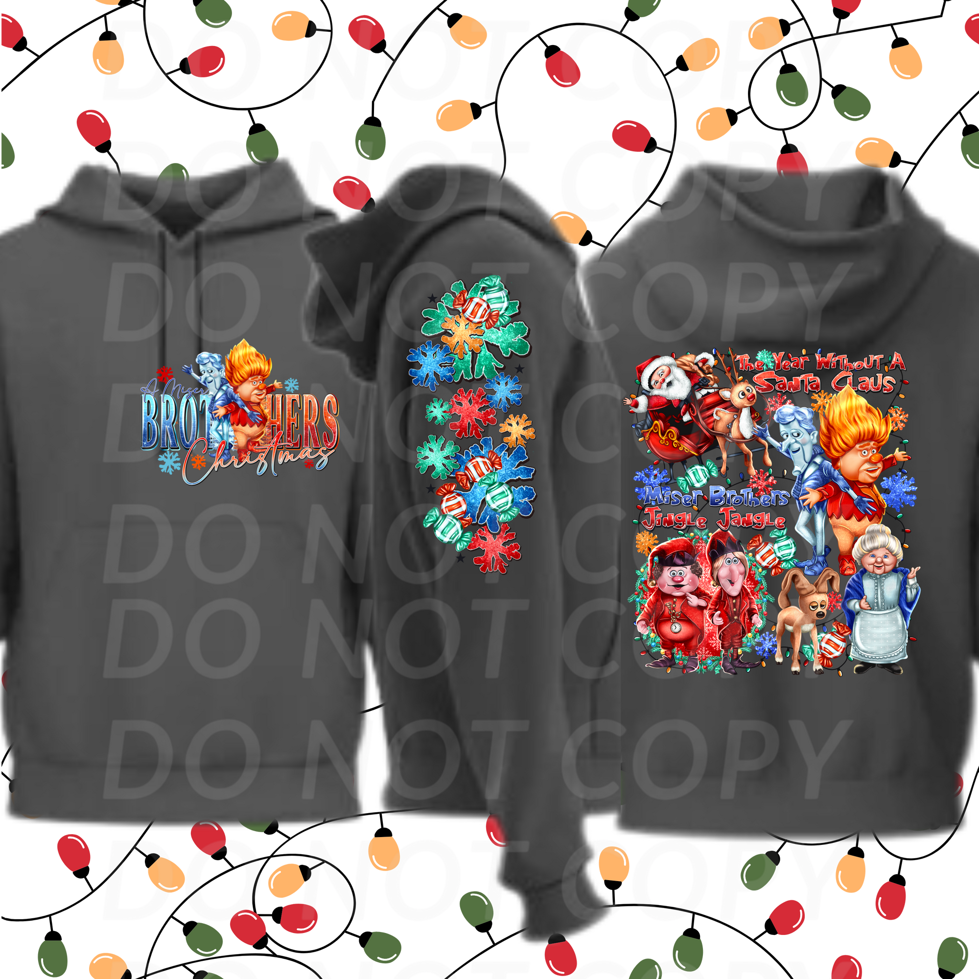 A Miser Brothers Christmas...DTF Single Print