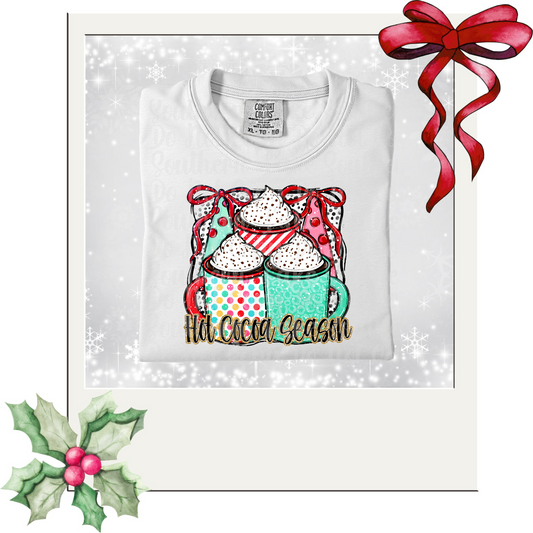 Hot Cocoa Season DTF Single Print