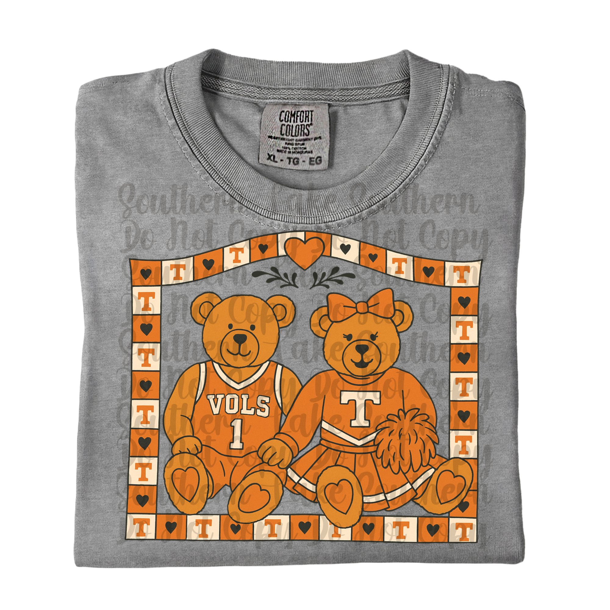 TN Vols Bears Single DTF Print