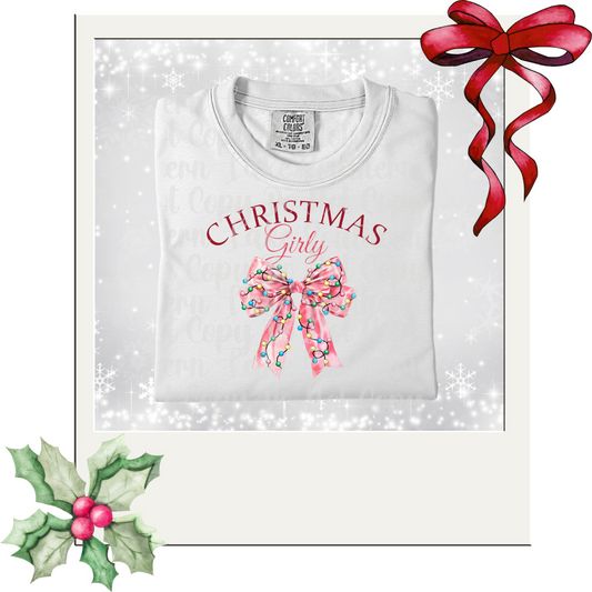 Christmas Girly DTF Single Print