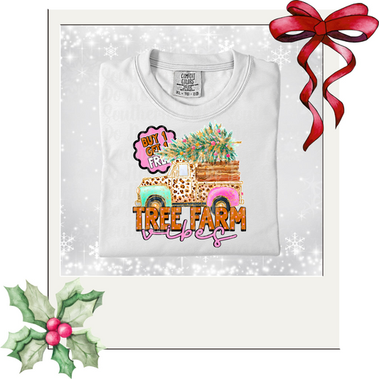 Tree Farm Vibes DTF Single Print