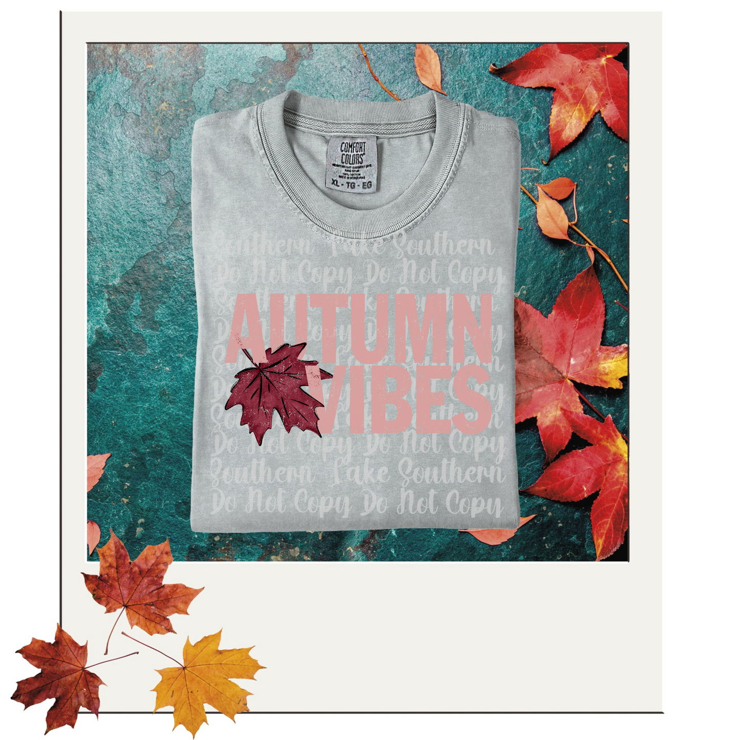 Autumn Vibes DTF Single Print
