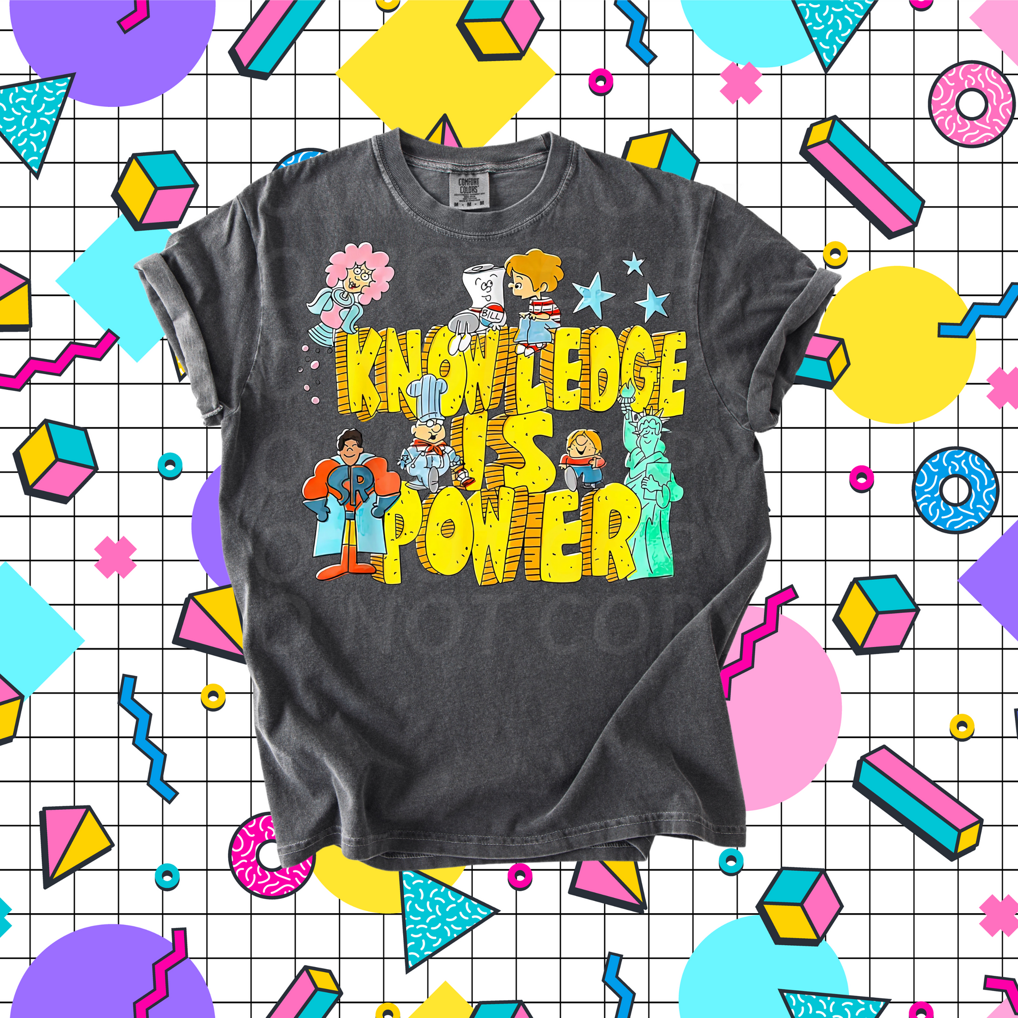 Knowledge is Power...DTF Single Print