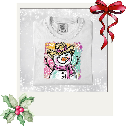 Preppy Snowman DTF Single Print