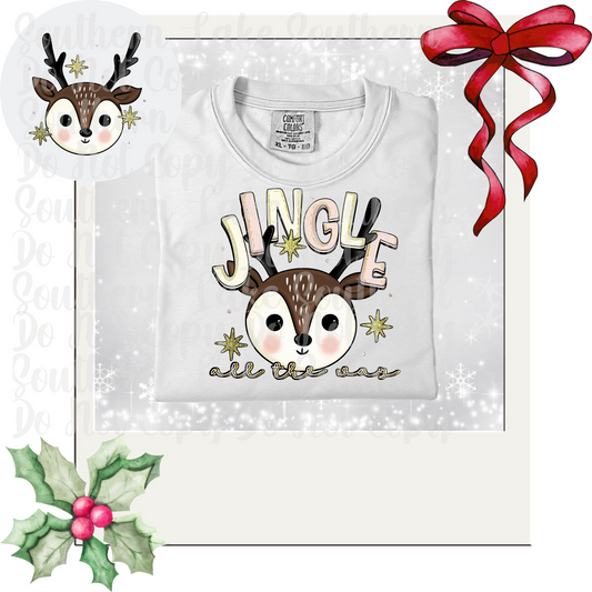 Jingle all the Way DTF Single Print