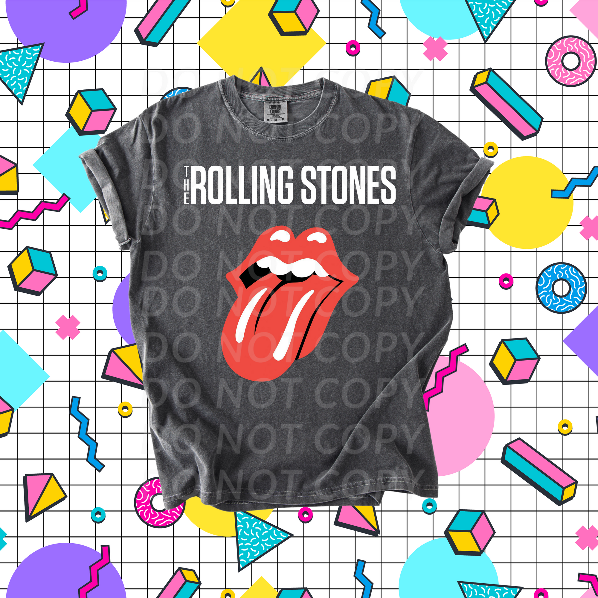 Rollin Stones...DTF Single Print