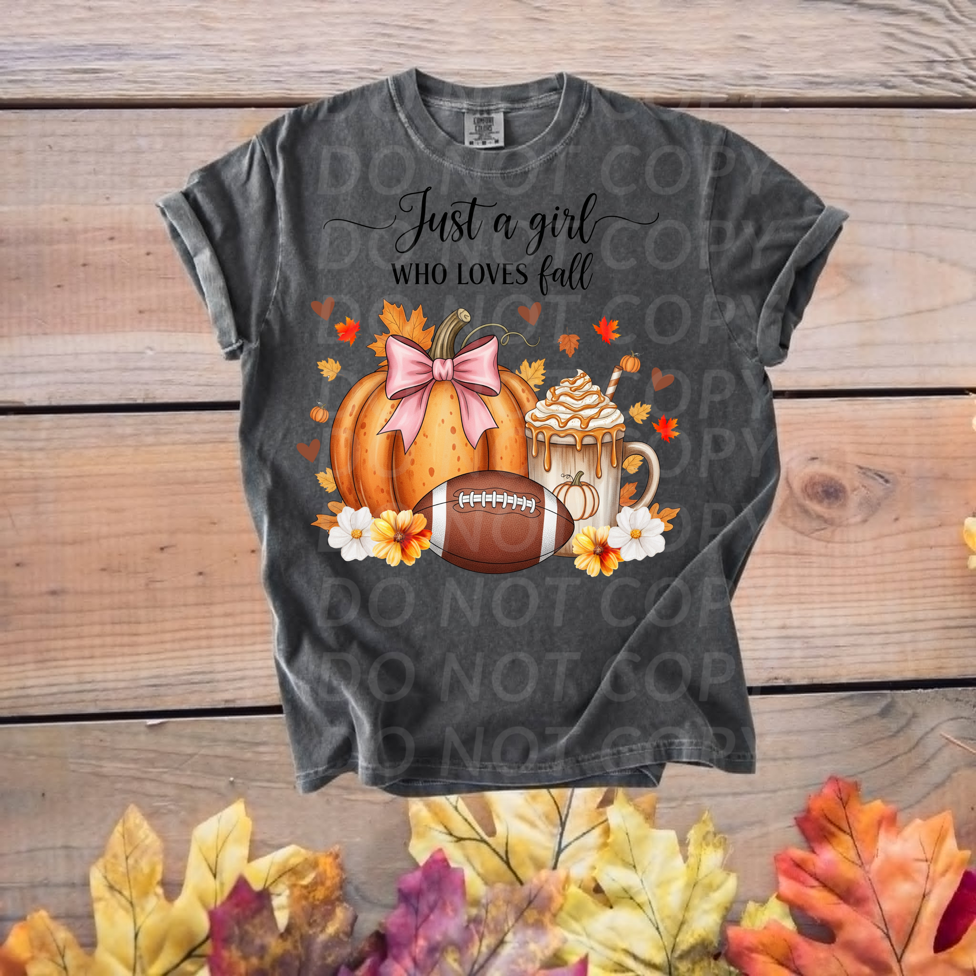 Just A Girl Who Loves Fall...DTF Single Print