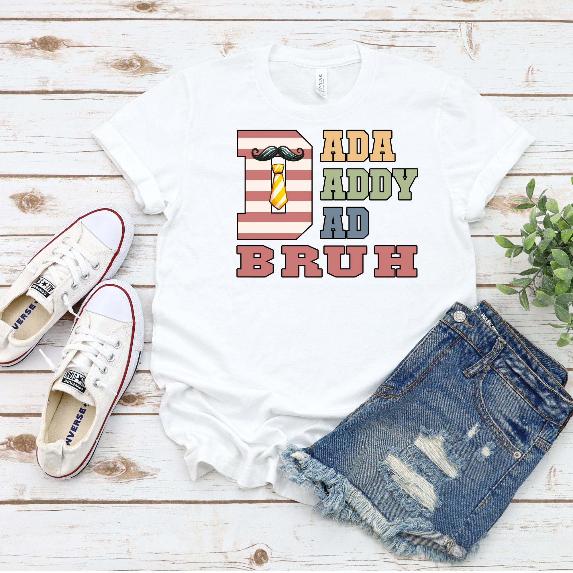 Dada Daddy Dad Bruh DTF Single Print