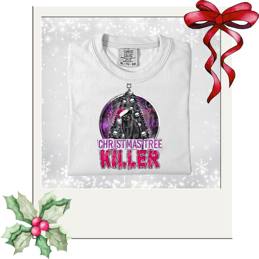 Christmas Tree Killer DTF Single Print