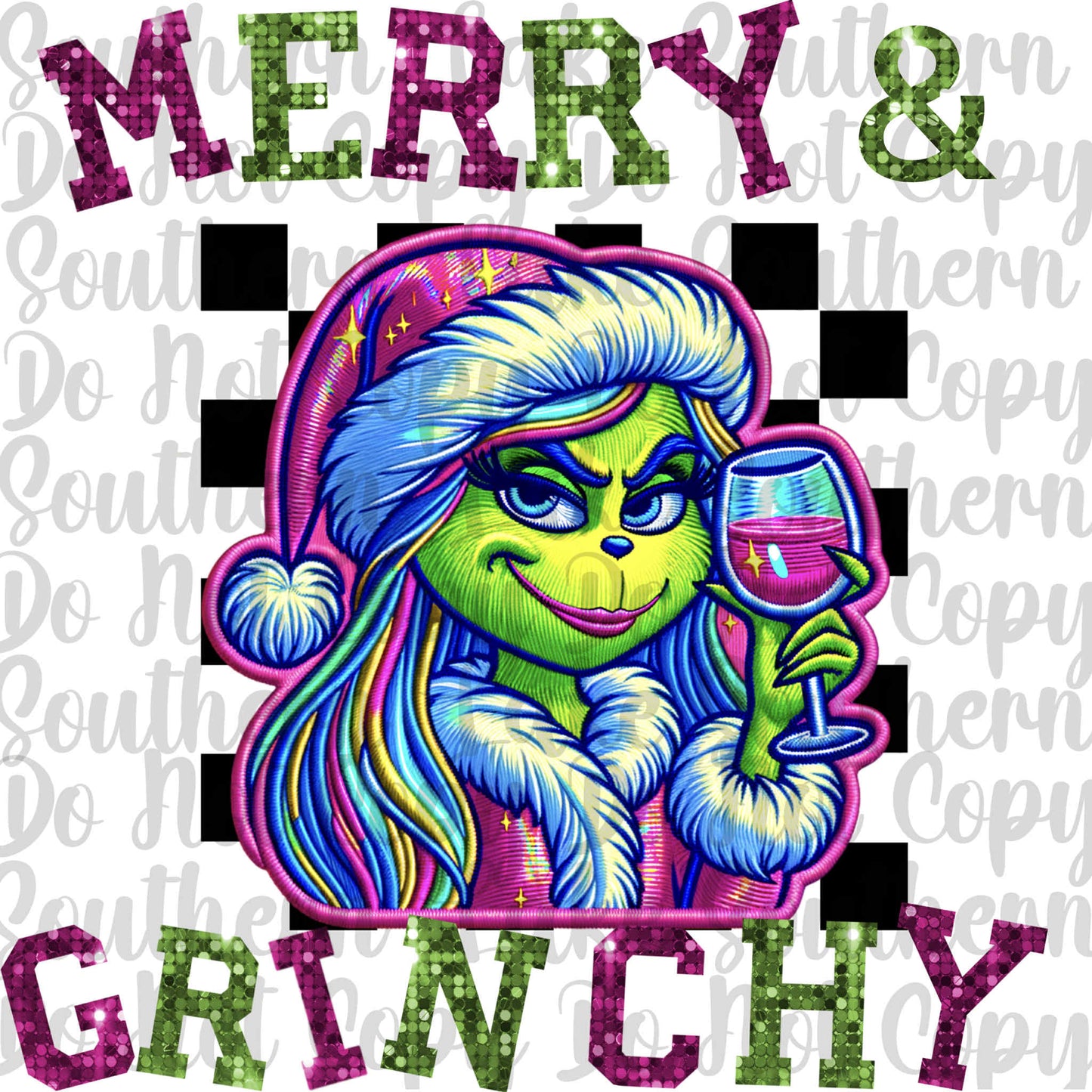 Merry Grinchy Digital Artwork