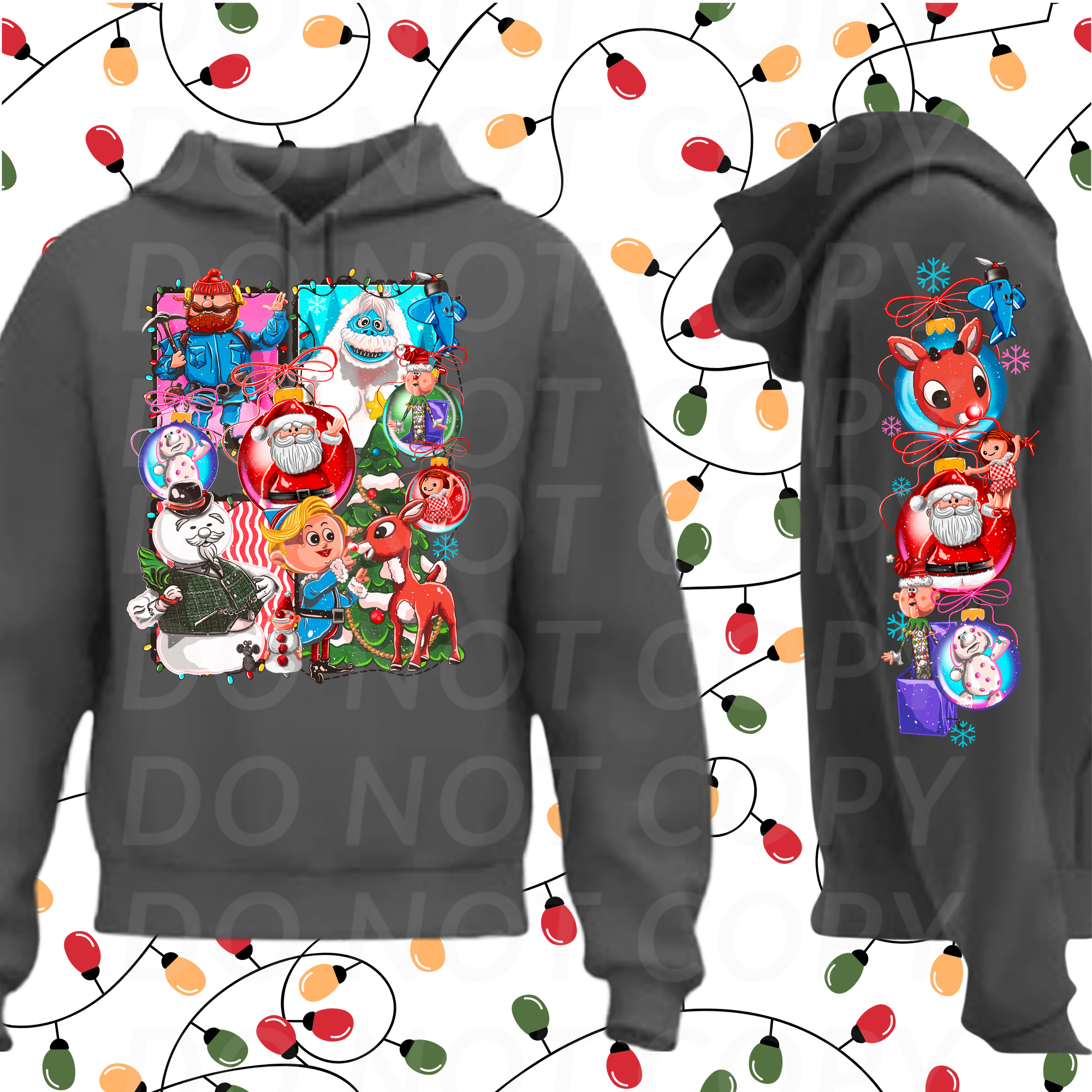 Rudolph the Red Nosed Reindeer...DTF Single Print