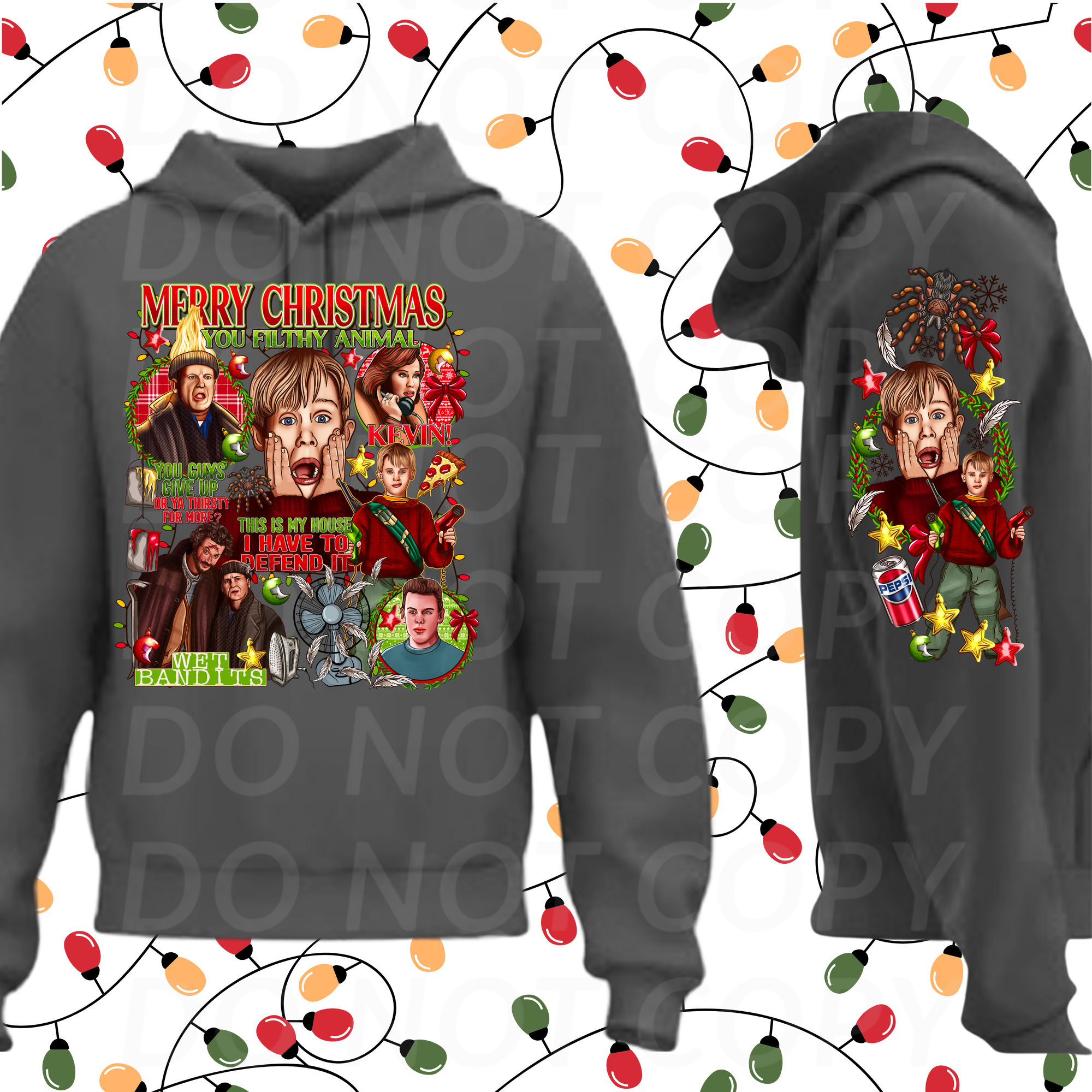 Home Alone...DTF Single Print