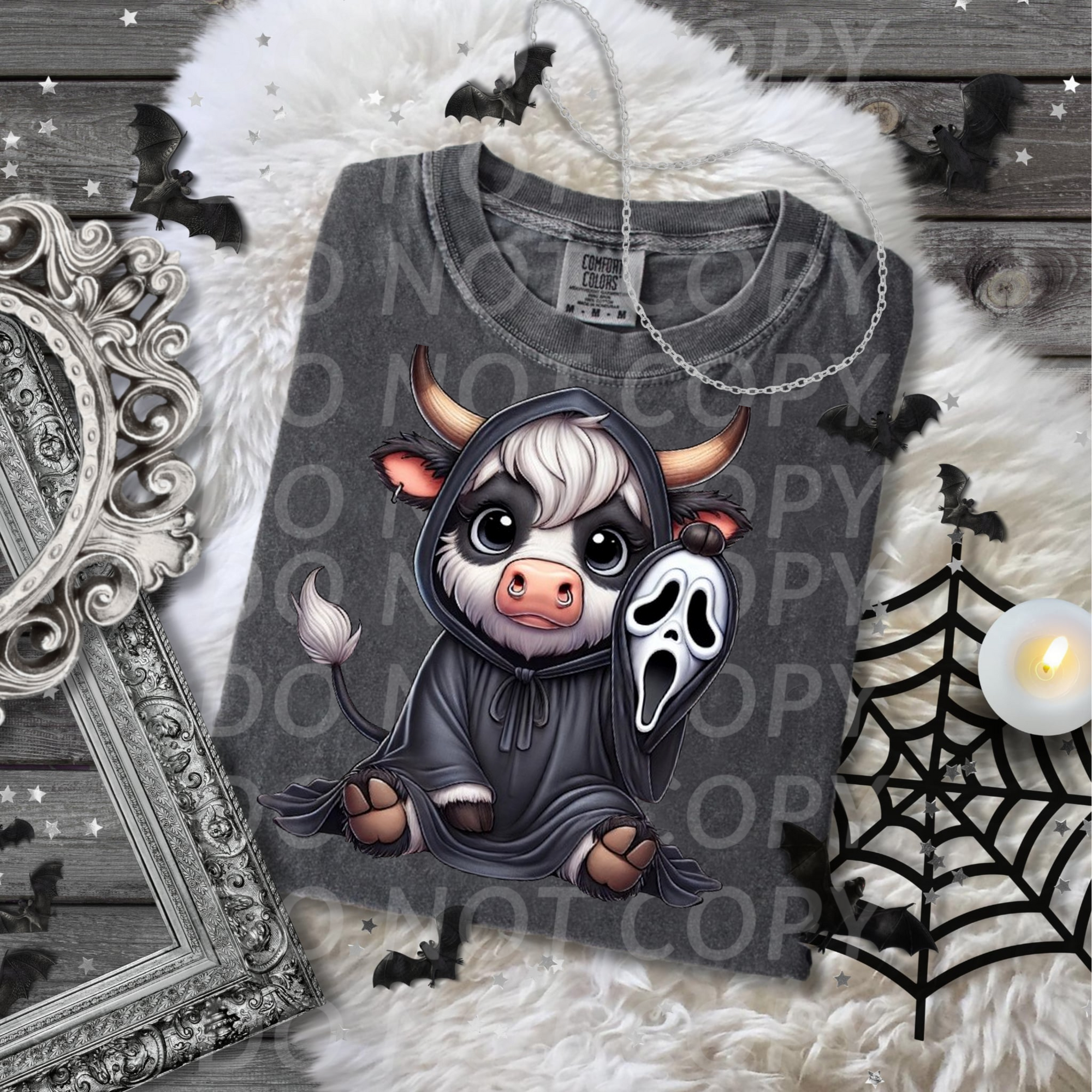 Scream Cow...DTF Single Print